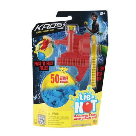 Kaos Tie Not And Water Balloons Holey Moley We Need To Get One Of These Water Balloons
