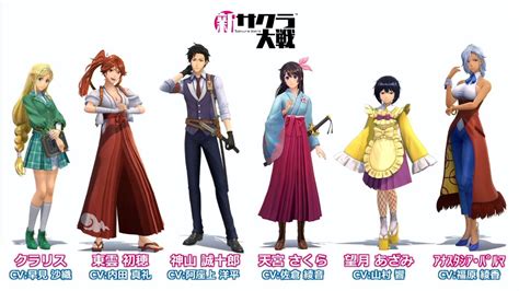 new sakura wars details its characters story and systems