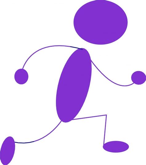 Stick Man Running Free Stock Photo Public Domain Pictures