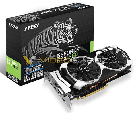 Dig into our list and let us guide you to the best graphics cards for your needs. MSI Readies GeForce GTX 960 Graphics Card with Armor Cooler