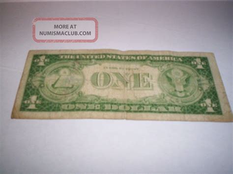 One Dollar Silver Certificate Series H