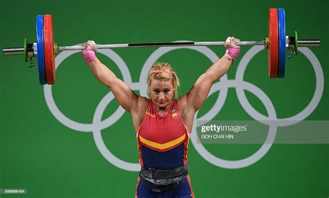 Spains Lidia Valentin Perez Competes During The Womens