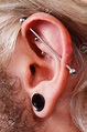 Tipos de Piercing en oreja para Hombre