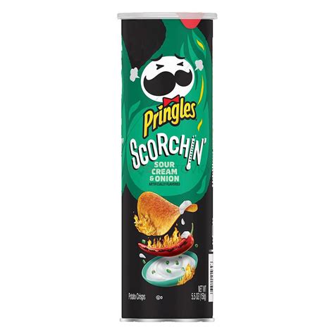 Pringles Scorchin Sour Creamandonion 158 G Candy Store