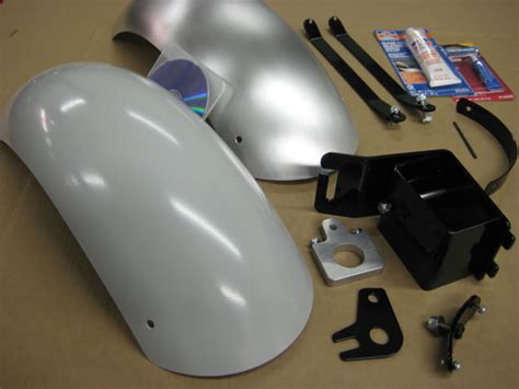 Rear Fender Kit V Star 1100 Ph