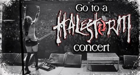 Go To A Halestorm Concert Donesaw Them At Stage Ae Pittsburgh With