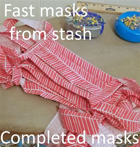 Fast Masks From Stash Stash Fabric Mask