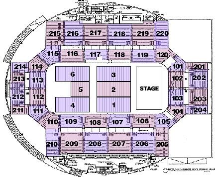 Axiata arena kuala lumpur 2019 all you need to know. Broadmoor World Arena Seating Chart Section Row Seat ...