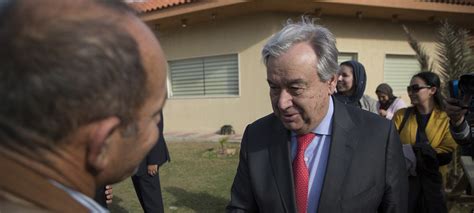 Guterres Reitera El Compromiso De La Onu De Apoyar Al Pueblo De Libia