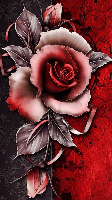 Gothic Rose Rose Tattoo Design Rose Art Flower Drawing
