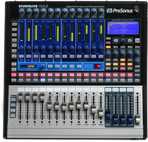Presonus Studiolive 1602 Usb 16 Channel Digital Mixer Recording