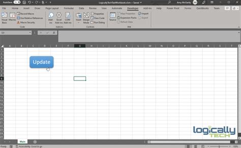 How To Create An Excel Macro Button Logically Tech