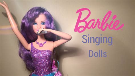 my singing barbie® doll collection youtube