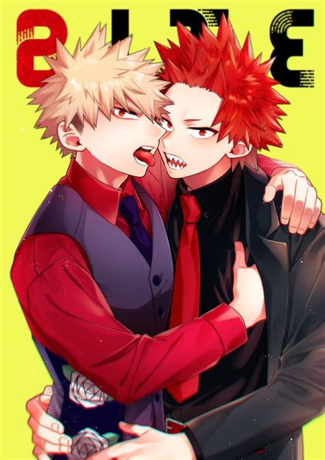 Pin On Bakugou X Kirishima