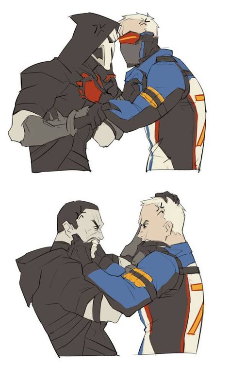 overwatch soldier76 and reaper overwatch comic overwatch funny overwatch reaper