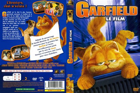 Jaquette Dvd De Garfield Cin Ma Passion