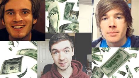 Top 5 Richest Gaming Youtubers Youtubers Youtube Gamer Jacksepticeye