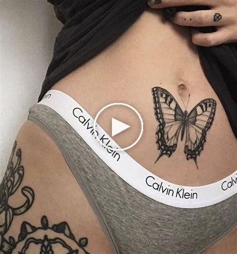Butterfly Tattoos In 2020 Belly Button Tattoos Stomach Tattoos Women Stomach Tattoos