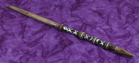 silver web ash celtic knot wand merlin s realm