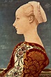 ルクレーツィア・ランドリアーニ （Lucrezia Landriani）の肖像 1465年 ドメニコ・ヴェネツィアーノ（Domenico ...