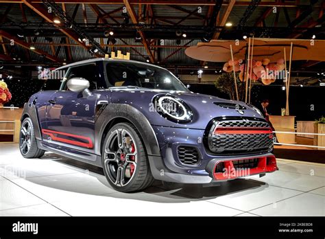 Mini thrill maximised john cooper works hi-res stock photography and