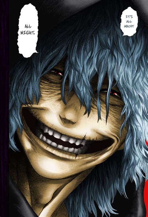 Colored Panel Of Shigaraki Tomaru Think I Might Try All For One But I Dont Even Know What His