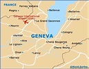 Map of SWITZERLAND Geneva - ToursMaps.com
