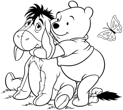 Coloring Pages Free Printable Winnie The Pooh Coloring Pages For Kids