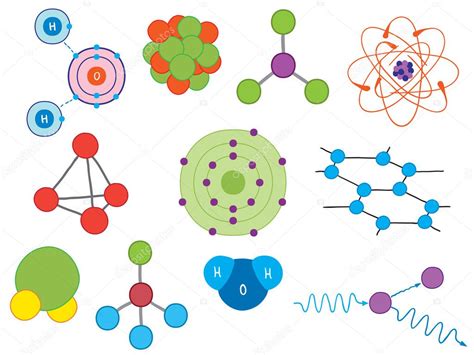 Illustration Of Atoms And Molecules Stock Vector By ©kytalpa 11028662