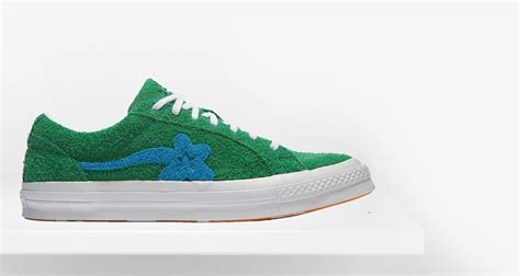 Golf Le Fleur X Converse One Star Jolly Green Available Now Nice