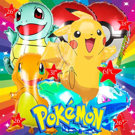 See more ideas about pokemon, pokemon memes, pokemon funny. PIKACHU FOIL BALLOON POKEMON TABLE COVER BANNER GO LATEX ...