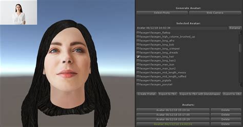 Avatar Maker Pro 3d Avatar From A Single Selfie Modeling Unity
