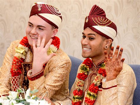 Muslim wedding receptions, in america often include many familiar wedding reception traditions like the cake cutting, first dance, speeches, parent dances, and. Don't be so surprised by this week's gay Muslim marriage ...