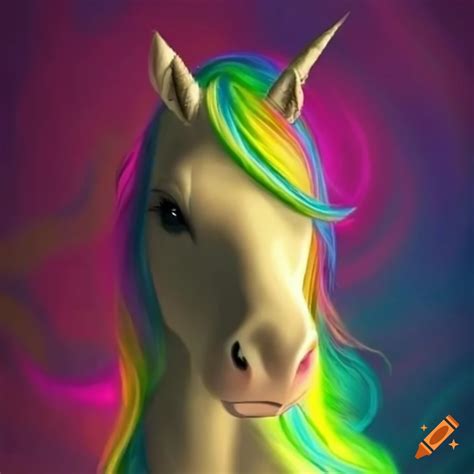 image of a rainbow unicorn