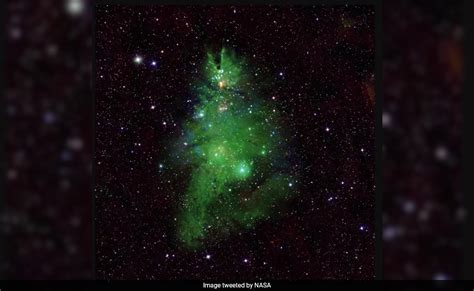 Nasas James Webb Space Telescope Captures Cosmic Christmas Tree