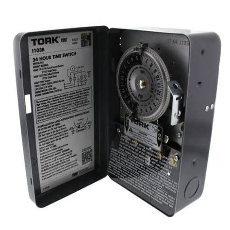 1103 Tork 1103 120v 24 Hour Timer Dpst