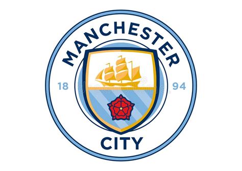 But the clubs culture or history had nothing to do with the eagle they had on their logo. Manchester City Logo editorial photo. Illustration of ...