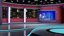 Free Green Screen Backgrounds TV Studio