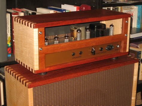 Building A Guitar Amp Head Cabinet