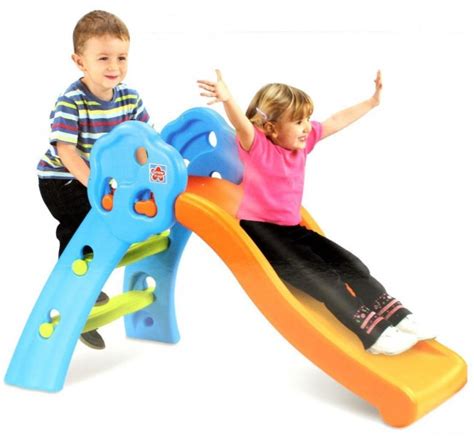 New Toddlers Slippery Dip Qwikfold Fun Slide Backyard Play