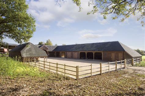 Eight Stables With Ancillary Stores Dog Kennels And Log Store