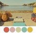 Great Tumblr: Wes Anderson Color Palettes | Paleta de colores vintage ...