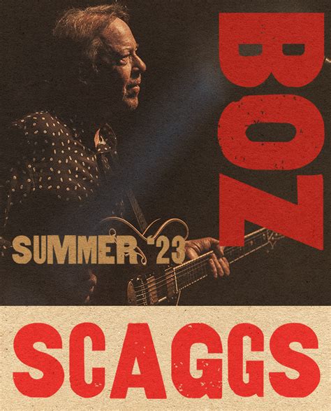 Boz Scaggs Summer 23 Tour Orpheum Theatre Select A Seat