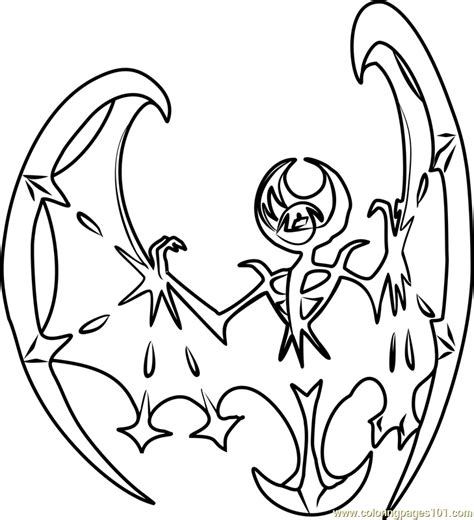 Image Result For Pokemon Solgaleo Coloring Pages Pokemon Coloring