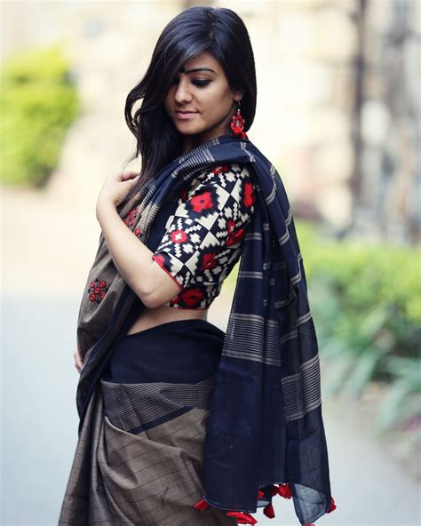 Cotton Saree Blouse Designs Blouse Patterns Saree Styles Blouse Styles Grey Saree Saree