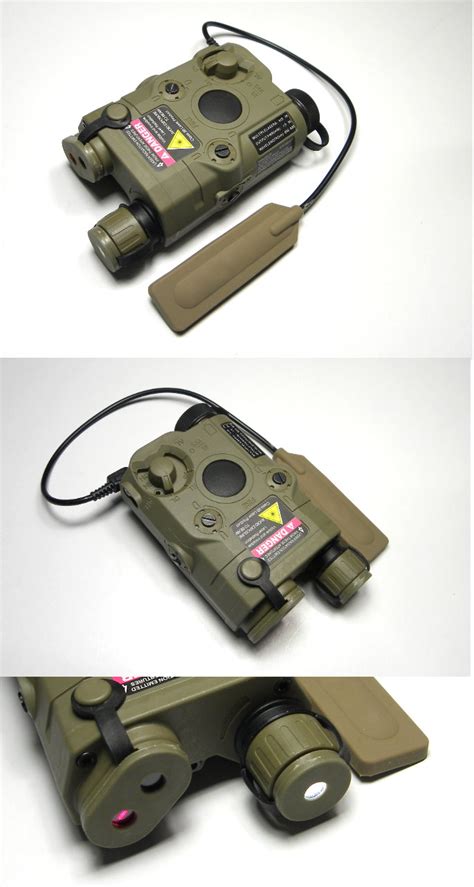 Battleaxe Anpeq 15 Style Battery Case Box Tan W Green Laser For 36