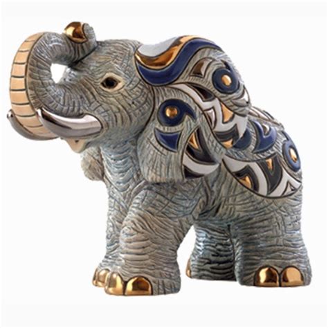 African Elephant Figurine De Rosa Collection 1022