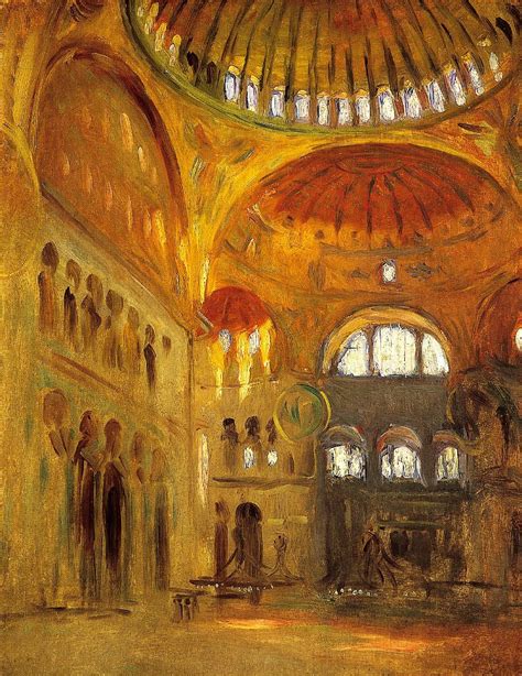 Interior Of The Hagia Sophia Free Stock Illustrations Creazilla