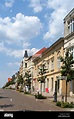 Deutschland, Neustrelitz (Stadt), Stadtansicht, Fußgängerzone, Straßen ...