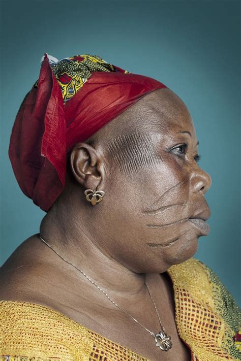 Striking Portraits Capture Africas Final Generation Of Scarification